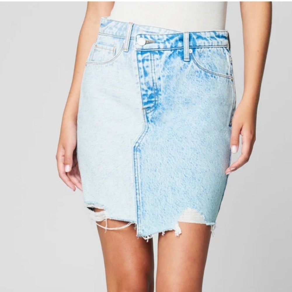 Blank NYC Nice Try Jean Skirt NWT